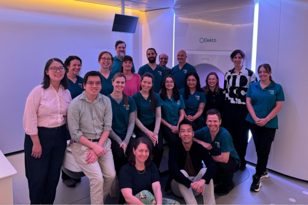 MR-Linac multidisciplinary team at the Olivia Newton-John Cancer and Wellness Centre.